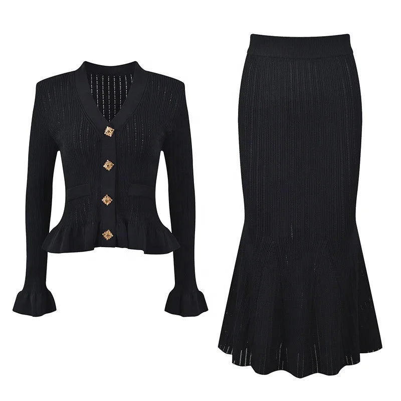 Ruffles N Buffles Women's Two Piece Outfit