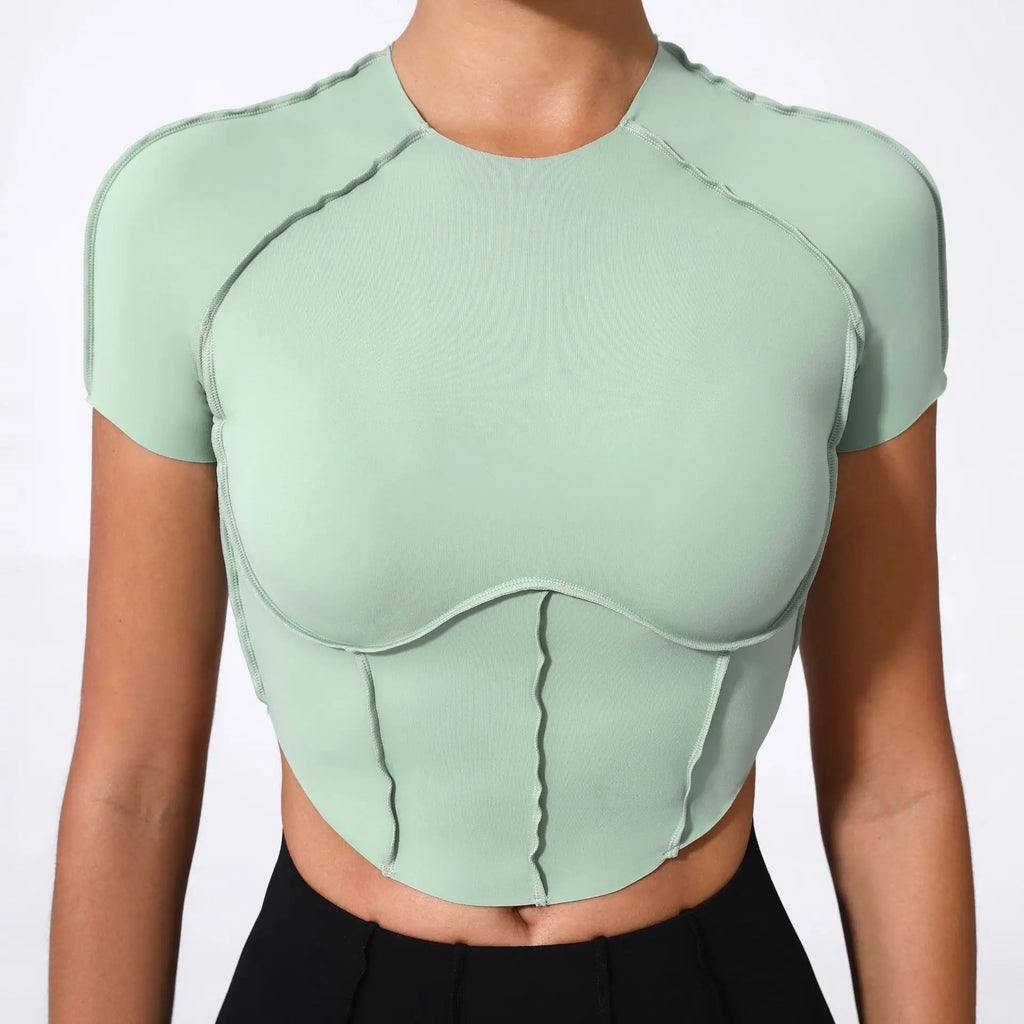 Cut N Sewn Yoga Top