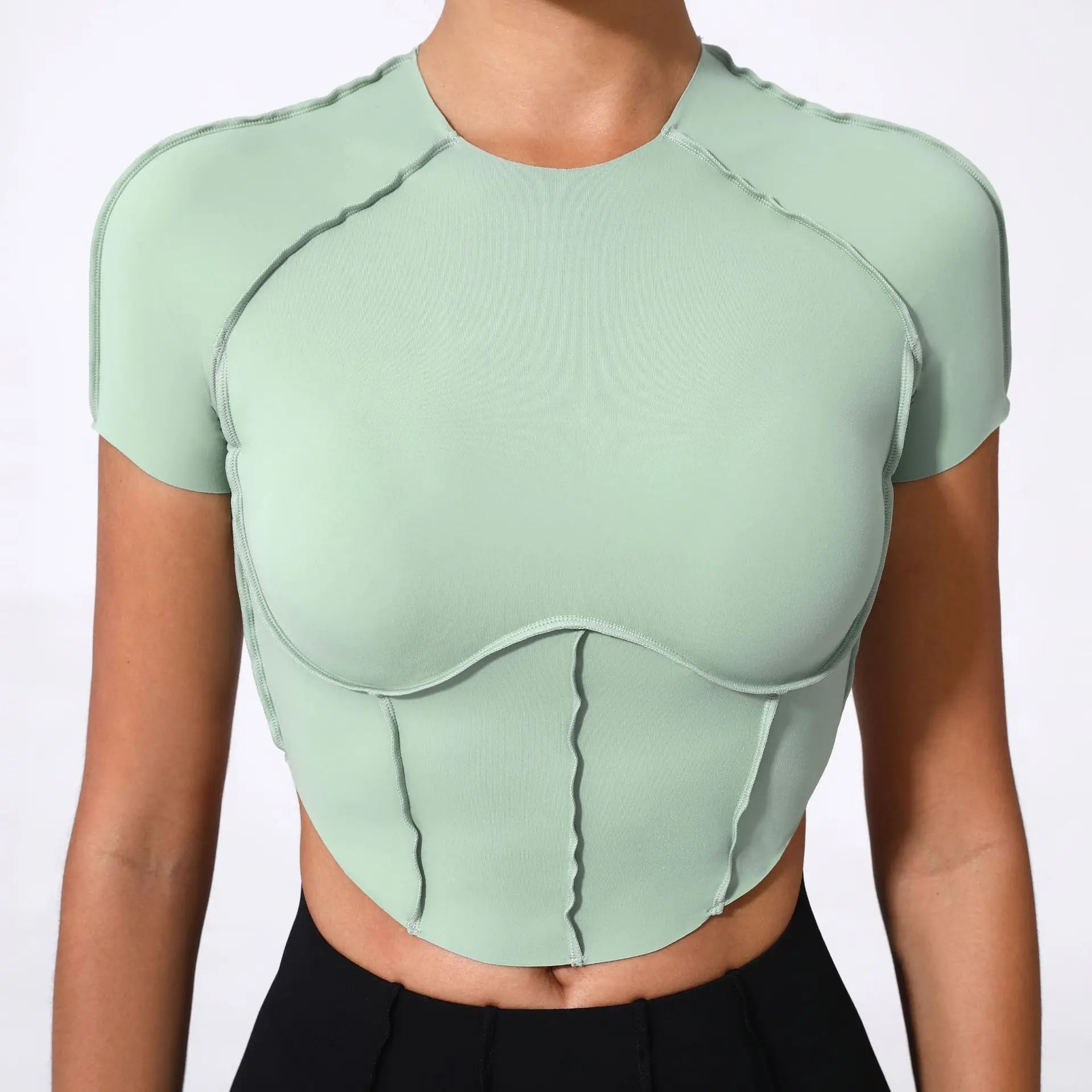 Cut N Sewn Yoga Top