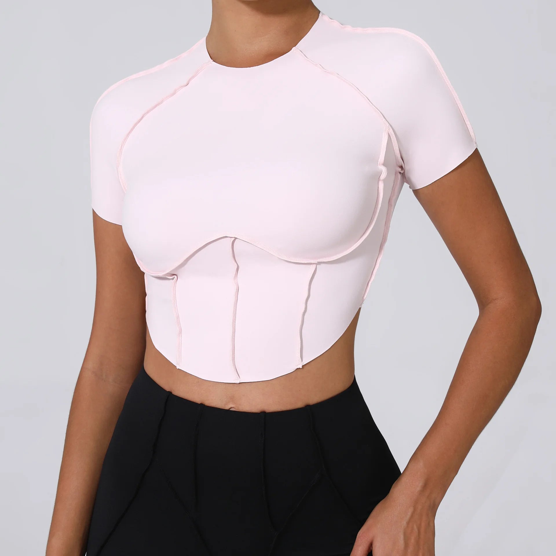 Cut N Sewn Yoga Top
