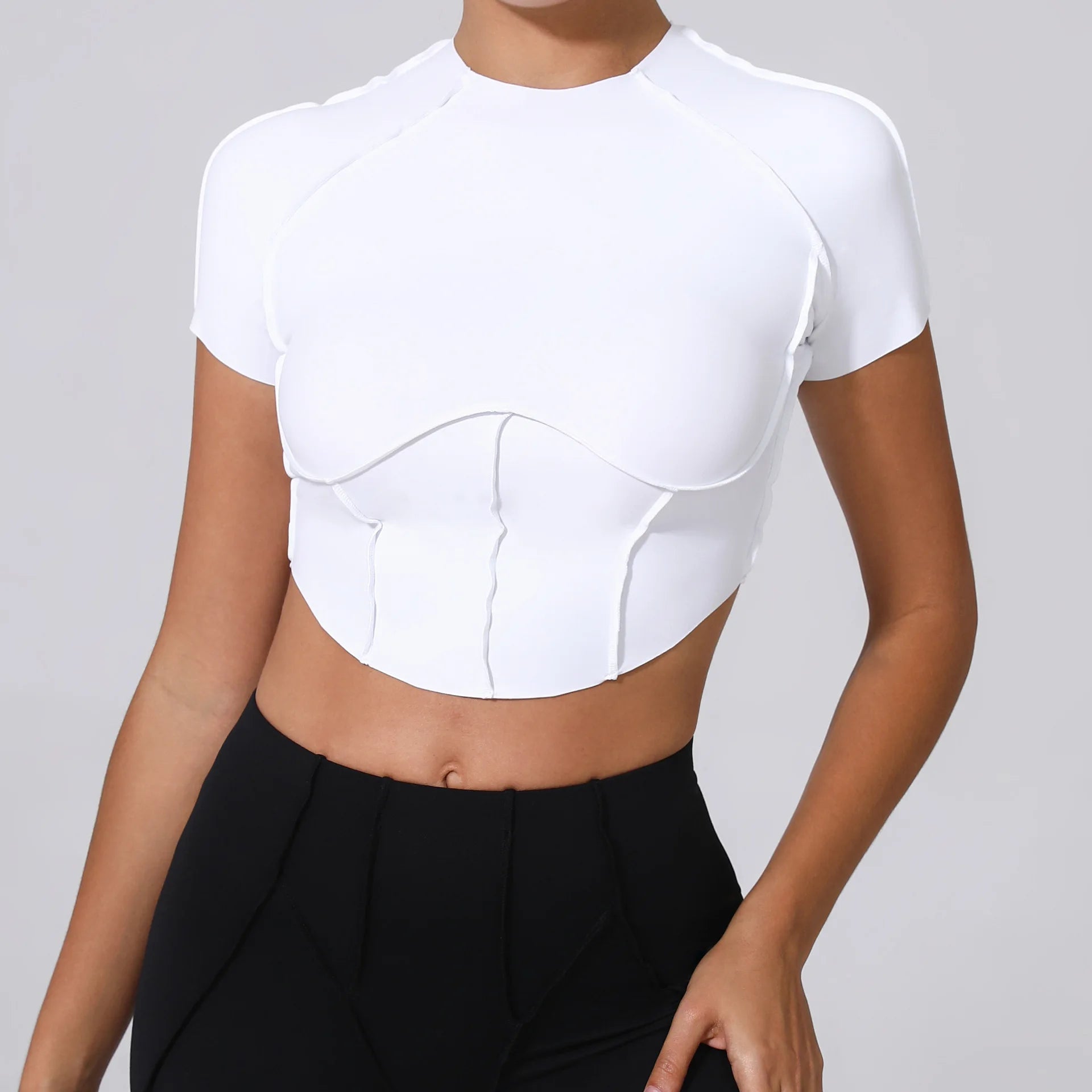 Cut N Sewn Yoga Top