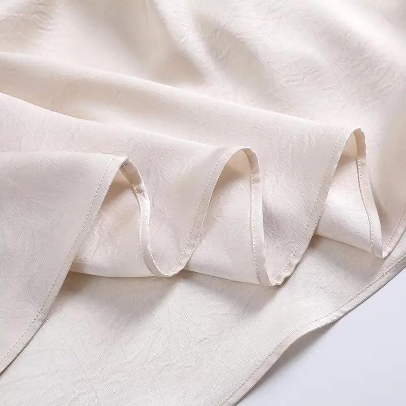 Beige Flattering, Casual Women's Skirt