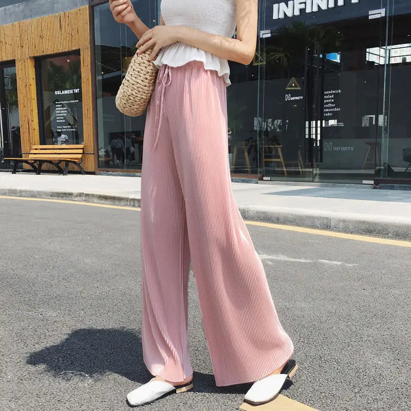 Women's Wide Leg Pants Pleated