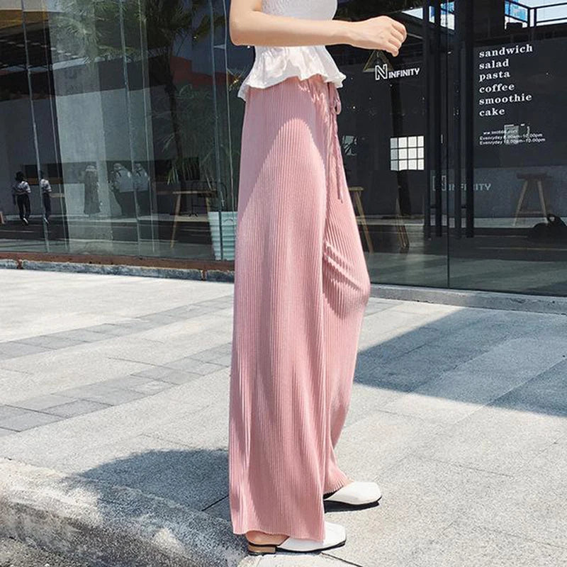 Women's Wide Leg Pants Pleated